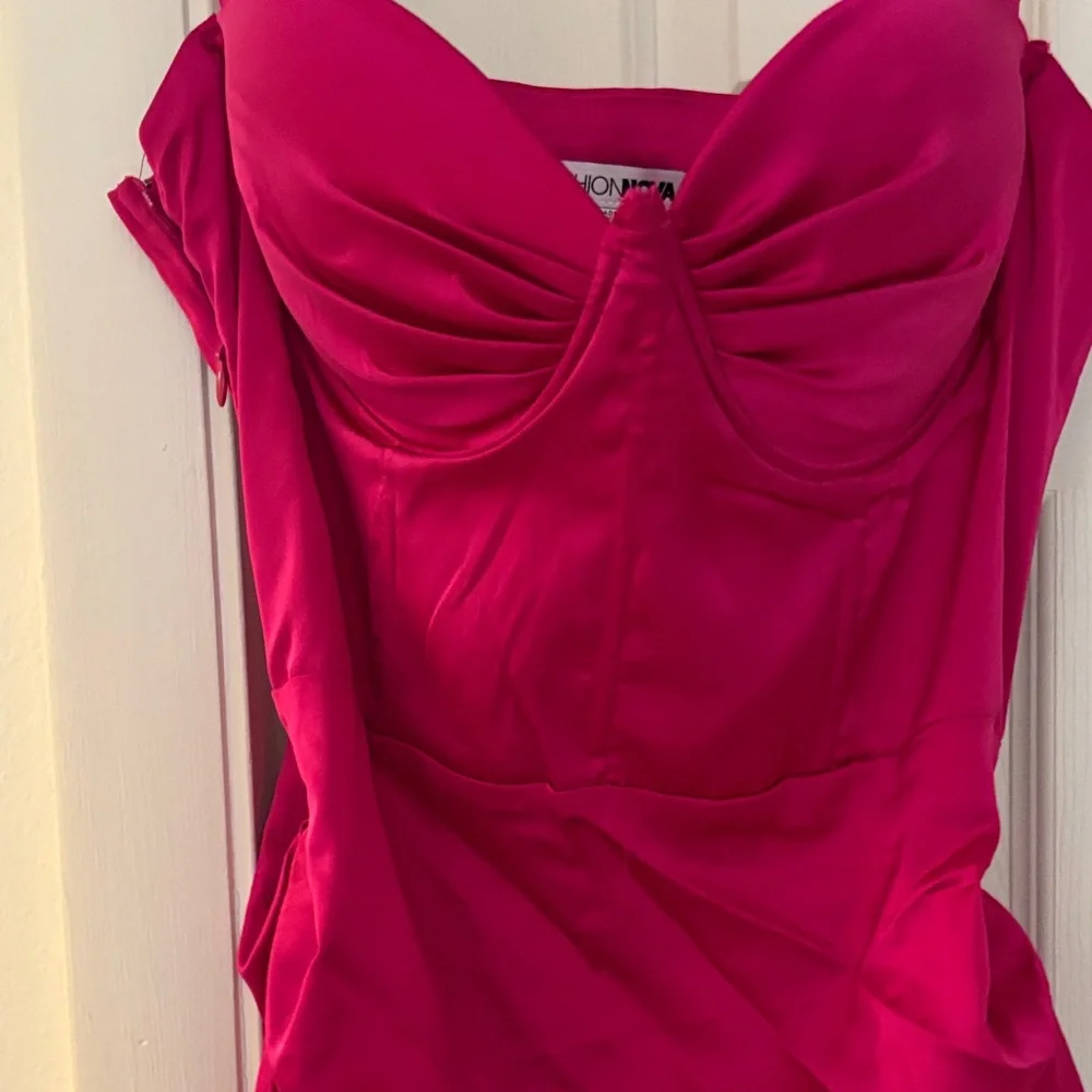 Fashion Nova Hot Pink Dress - Picture 3 of 6
